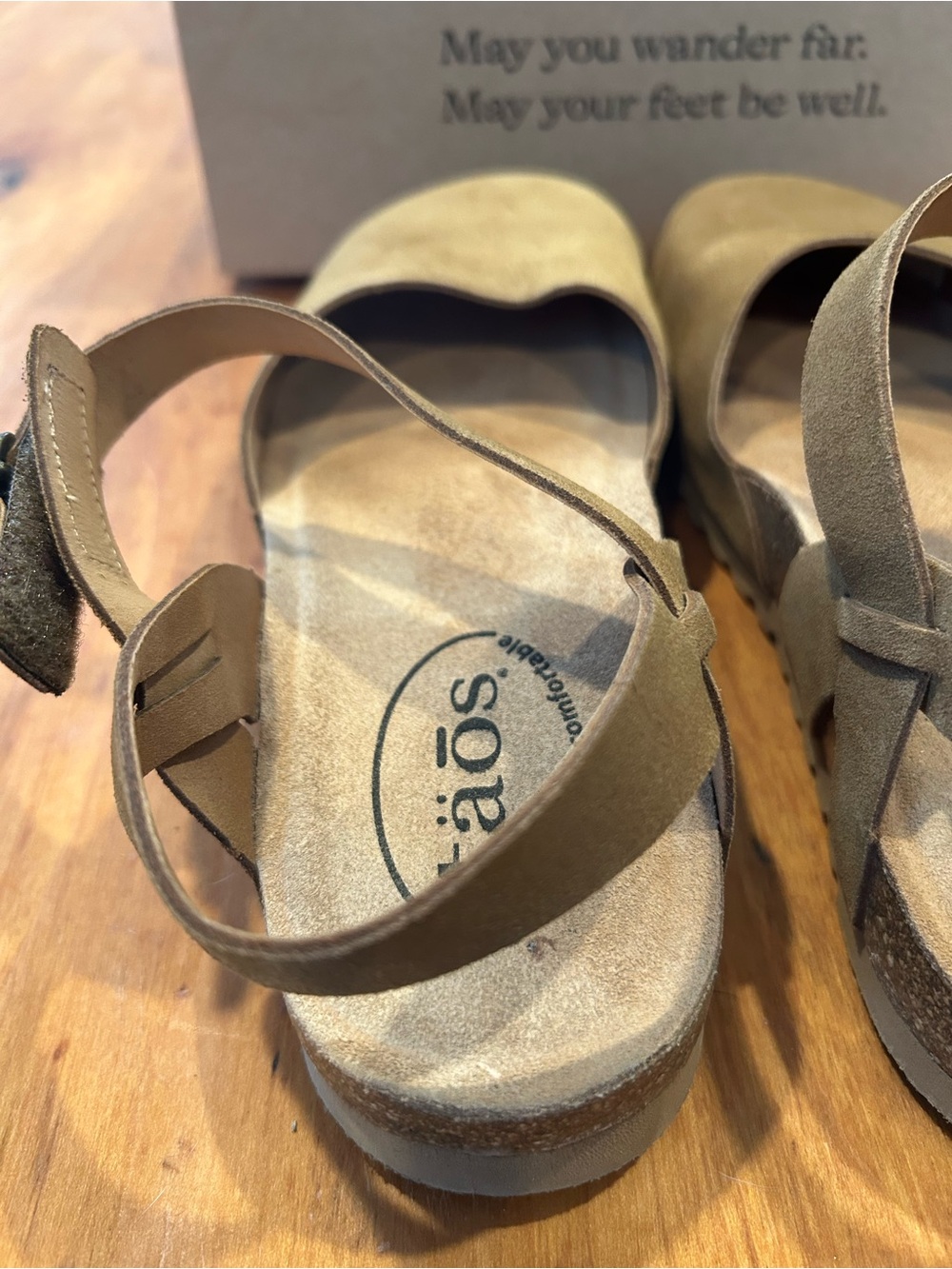Taos Footwear Culture Suede Mary Jane Sandals/Loafers - Picture 4 of 5